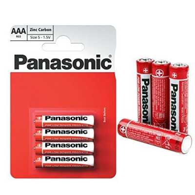 Baterie Panasonic AAA R03 Set 4 Baterii foto