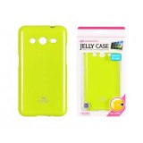 Husa Mercury Jelly Samsung J500 Galaxy J5 Lime Blister, Silicon, Carcasa