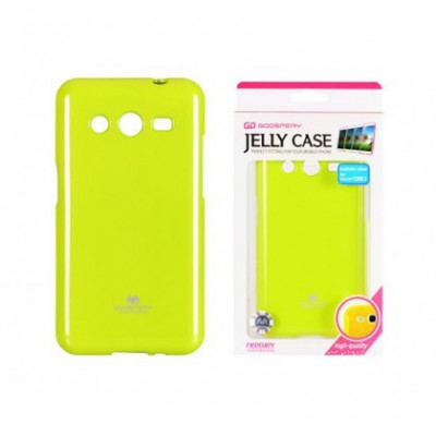 Husa Mercury Jelly Samsung G355 Galaxy Core 2 Lime Blister foto