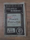 POEZII POSTUME-T. ROBEANU (DR. GEORGE POPOVICI)-233156
