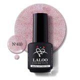 &Nu;&omicron;.433 Fuchsia Silver Glitter | Laloo gel polish 15ml