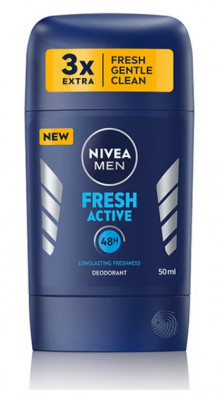 Deodorant Stick pentru barbati,Nivea Fresh Active, 50 ml foto