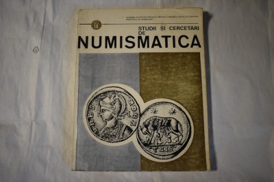 Studii si cercetari de numismatica vol. IX (1989) foto