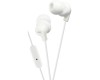 Casti JVC HA-FR15-W-EF, Cu fir, In-Ear, Microfon, mufa in L compatibila cu iPhone, Alb