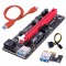 Riser Card VER 009S PCIE Express Extender 1x - 16x Cablu USB 3.0