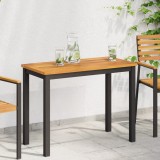 vidaXL Blat de masă 80x40x2,2 cm din lemn masiv de acacia