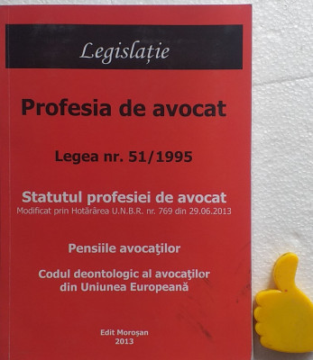 Statutul profesiei avocat Pensiile avocatilor Codul deontologic al avocatilor foto