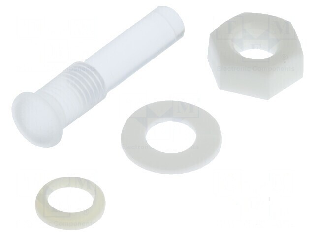 Tub LED rotund &Oslash;5mm convex IP67