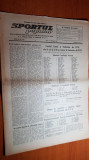 sportul popular 3 februarie 1953-cu schiurile de la sinaia la cheia,hochei,lupte