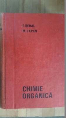 Chimie organica- E.Beral, M.Zapan foto