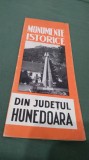Cumpara ieftin PLIANT/BROSURA MONUMENTE ISTORICE DIN JUDETUL HUNEDOARA