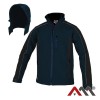 Jacheta Softshell Classwork BLUE cu elemente reflectorizante