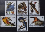 BC158, Rep.Centrafricana 1985, serie fauna, pasari