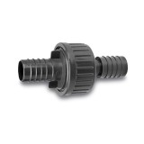 Supapă de reținere PVC-U cu racorduri pentru furtun de grădină, 17 mm