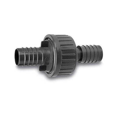 Supapă de reținere PVC-U cu racorduri pentru furtun de grădină, 17 mm foto