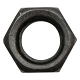 Set 50 piulite hexagonale negre DIN 934 M18 G10 pentru fixare sigura