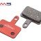 Placute Frana Alligator Carbon Shimano Deore, Nexave Cod:525160075RM