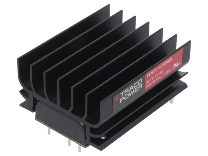 Convertor DC/DC 60W 36-75V la 48V