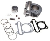 Set motor GY6-80cc, diametru 47mm, cilindru cu piston, segmenti, garnituri Cod Produs: MX_NEW STD00213