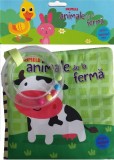 Primele animale de la ferma - material textil - Editura Flamingo Gd