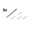 Set 5 conector cablu 10 mm 4 pin RGB