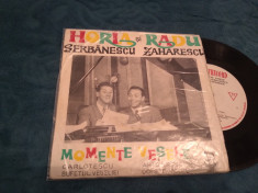 DISC VINIL HORIA SERBANESCU/RADU ZAHARESCU-MOMENTE VESELE EDC 10.112 foto