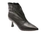 Botine elegante EPICA negre, 329121, din piele naturala
