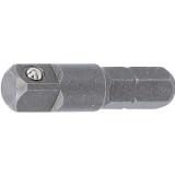 Adaptor clichet bi&Aring;&pound;i hexagonal 6,3 mm (1/4&quot;) 30 mm, BGS