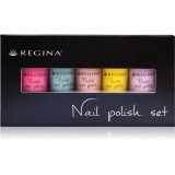 Regina Pastel set de lacuri de unghii mai multe nuanțe 113, 143, 57, 144, 145 5x4 ml
