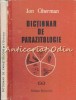 Dictionar Parazitologie Ion Gherman, Editura Stiintifica 1990, 287 pagini, Carte Medicina Romana