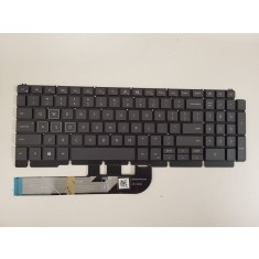 Tastatura Laptop, Dell, Inspiron, P105F, P105F001, P105F004, P105F005, 0R2GPD, 0TJ0J6, R2GPD, NSK-DEFABC, PK1336N1B00, DLM20K6, iluminare RGB 20 pini,