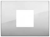 Rama Ornament 2M metal pentru doza de 3M Vimar Arke argintiu 19652.03