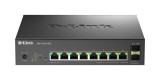 DLINK SW 8P-GB 2P-SFP SMART MANAGED POE