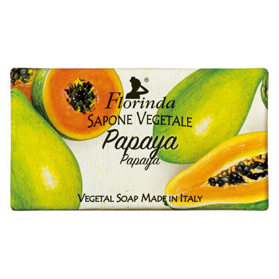 Sapun Vegetal cu Papaya Florinda 100 grame La Dispensa foto