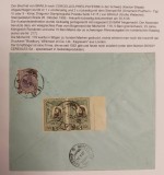 Romania 1906 - Scrisoare circulata BRAILA-EVETIA