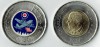 SV * Canada TWO DOLLARS / 2 DOLARI 2024 * BIMETAL * CENTENARUL AVIATIEI MILITARE / ROYAL AIR FORCE 1924 * Color * UNC din fasic, America de Nord, Nichel