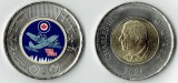 SV * Canada TWO 2 DOLLARS 2024 * BIMETAL * CENTENARUL AVIATIEI MILITARE / ROYAL AIR FORCE 1924 * Color * UNC+ din fasic