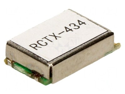 Emițător RF AM ASK OOK 433,92MHz 4-12VDC 11dBm SMD foto
