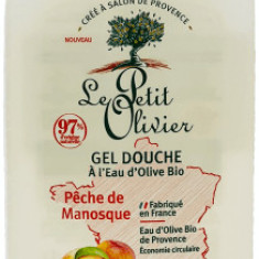 Le Petit Olivier Gel de duș cu piersici, 270 ml