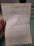 Document cu semnătura regelui !
