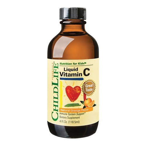 Vitamina C 250mg (copii)(gust de portocale), 118.50ml, ChildLife Vitamina C 250mg (copii)(gust de portocale), 118.50ml, ChildLife