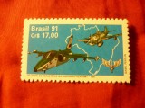 Serie 1 valoare Brazilia 1991 Aviatie