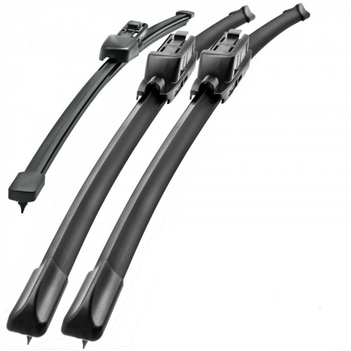 Set de 3 stergatoare premium parbriz si luneta pentru Audi Q2 din 2016 - 600/475 mm si 325 mm