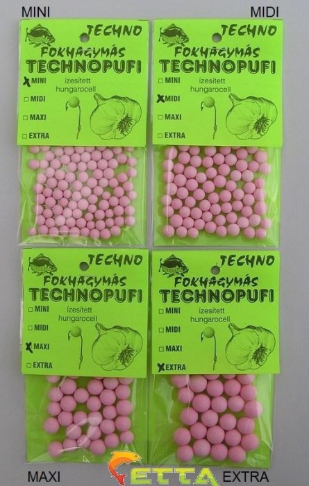 Technopufi Usturoi (roz) extra