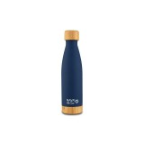 Sticla termoizolanta calatorii bambus Nava 500 ml navy,