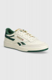 Reebok Classic sneakers din piele CLUB C culoarea bej