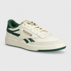 Reebok Classic sneakers din piele CLUB C culoarea bej