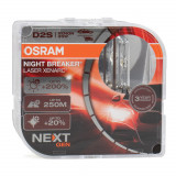 Set 2 Buc Bec Xenon Osram D2S 85V 35W Night Breaker Laser 85V 35W P32D-2 Next Generation +200% 66240XNN-HCB