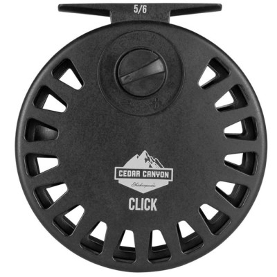 Mulineta Shakespeare Cedar Canyon Click Fly Reel, clasa 7/8 foto