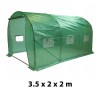 Sera tip tunel, 3.5x2x2 m, folie PE 140g/mp, cadru metalic, filtru UV4, ProCart